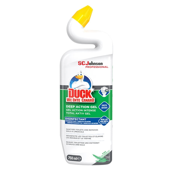 Toilet Duck Deep Action Gel Pine 750ML (Case of 12)