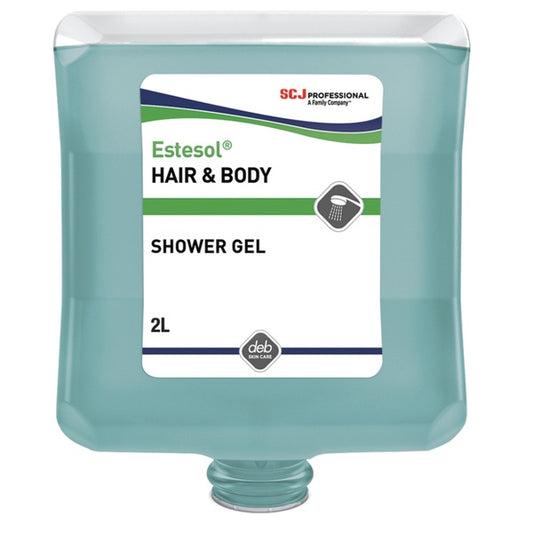 Deb Estesol Hair & Body Wash 2L (Case of 4)